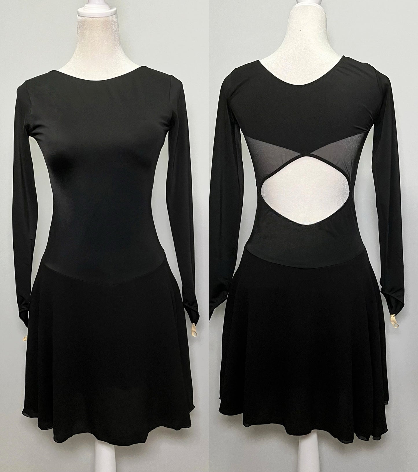Adult XS Black Dance dress