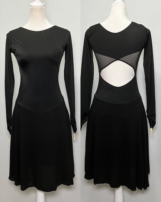 Adult Medium Black Dance dress