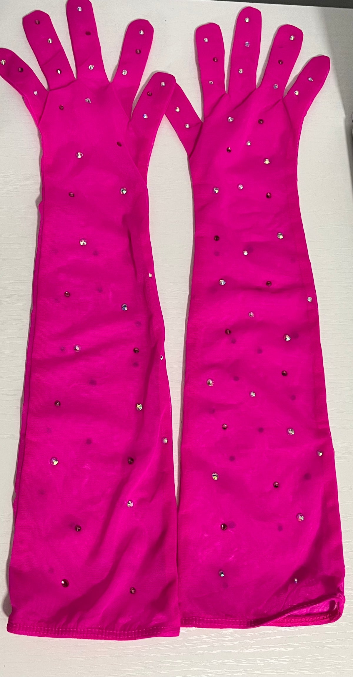 Adult Medium Bright Hot Pink dance dress