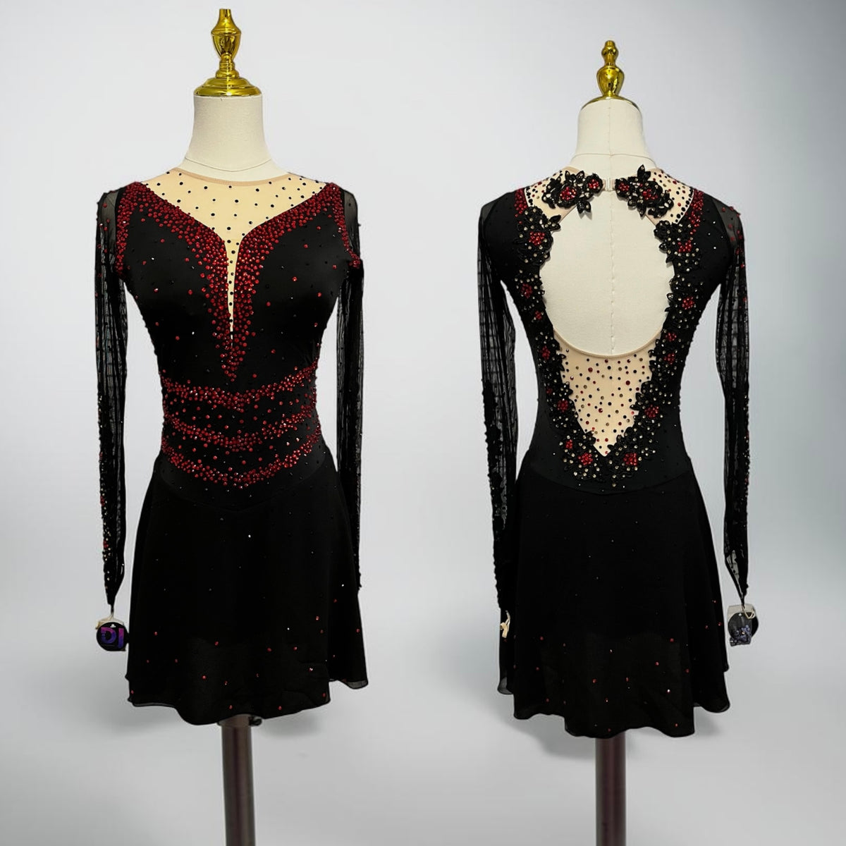 Adult Small Black freestyle dress