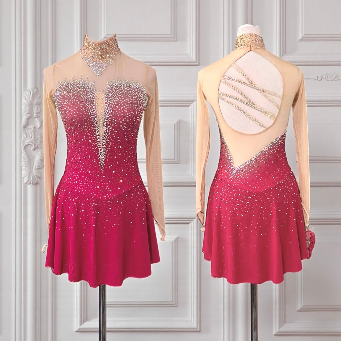 Adult Medium Fuchsia freestyle dress