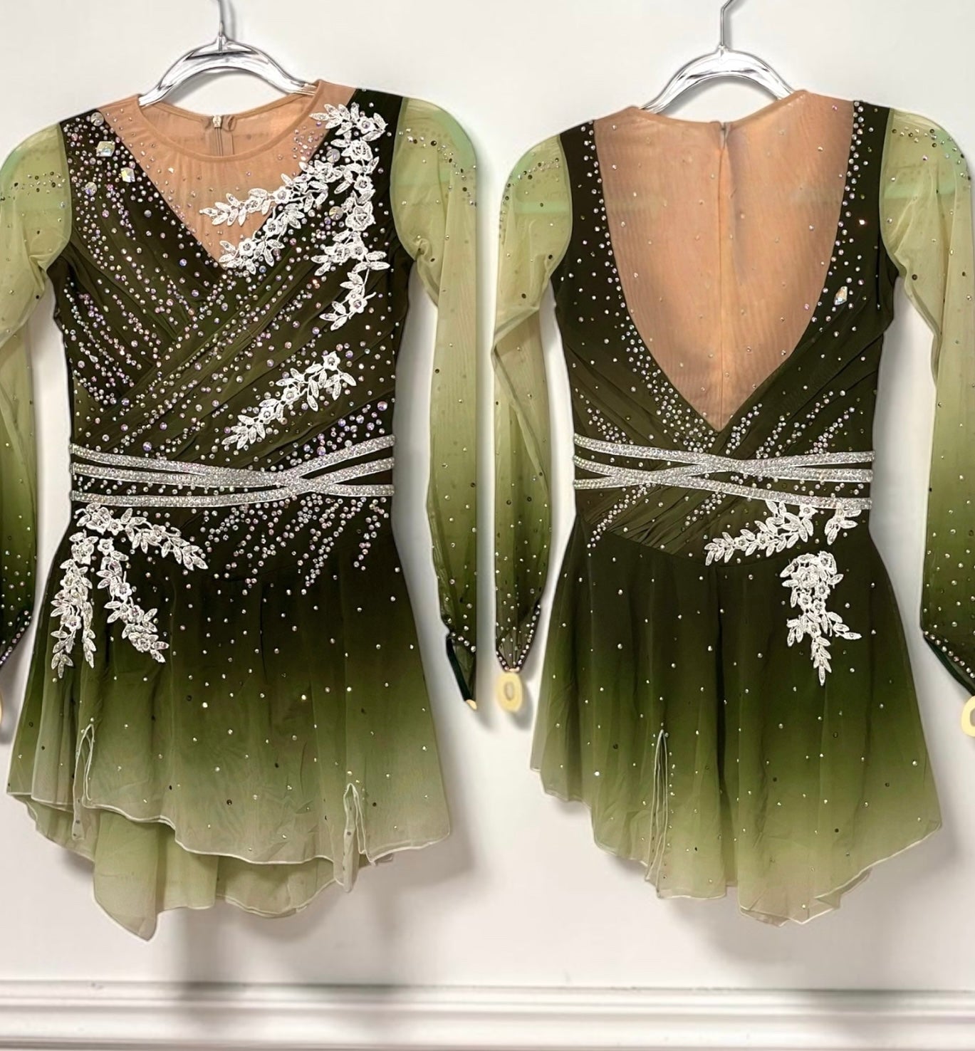Youth size 12/14 Green Ombre