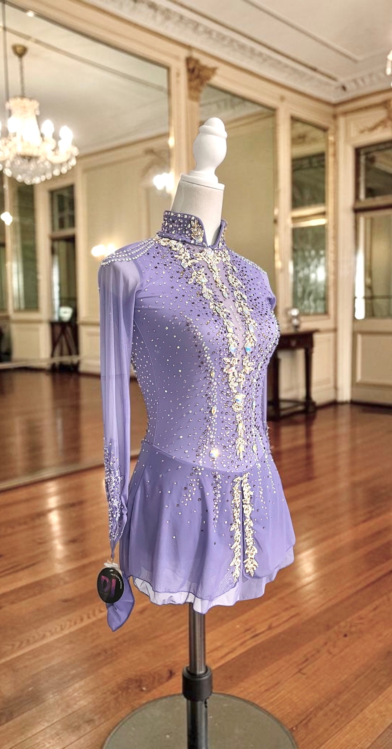 Adult XS Lavender freestyle dress