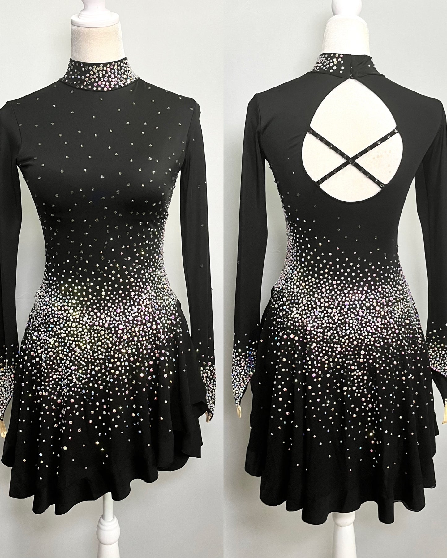 Adult Small Black freestyle dress