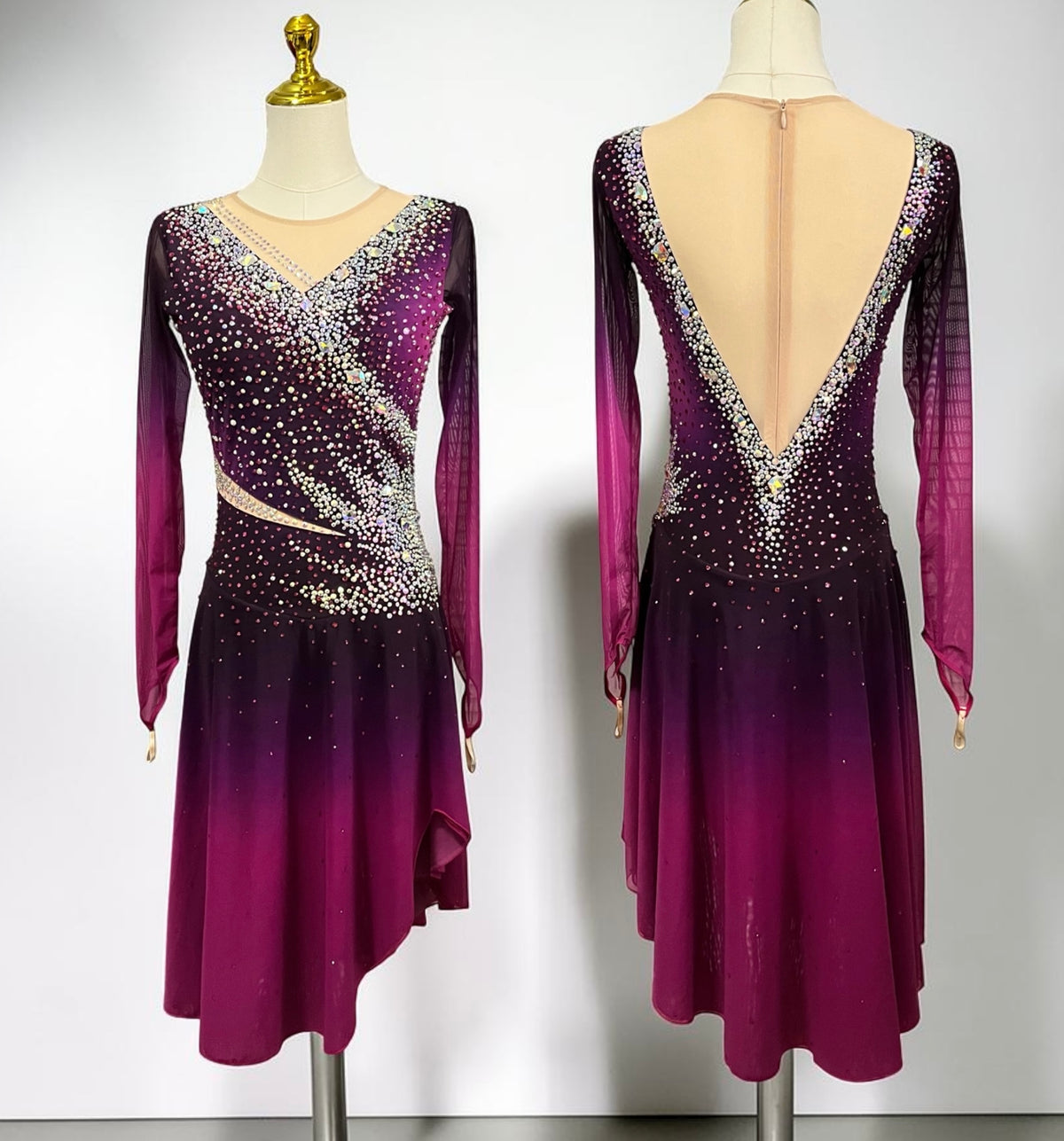 Adult Medium Plum Dance dress