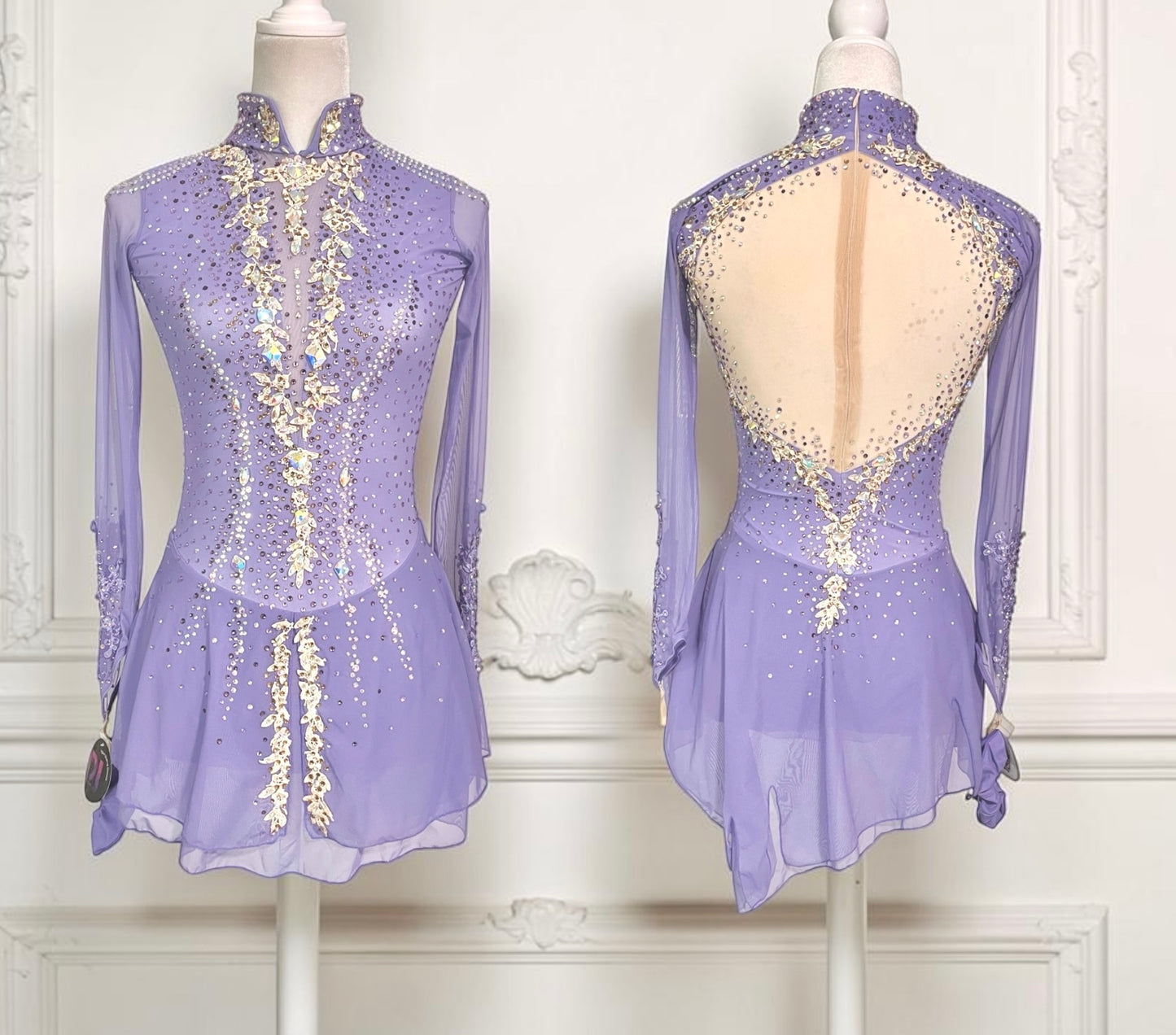 Adult XS Lavender freestyle dress