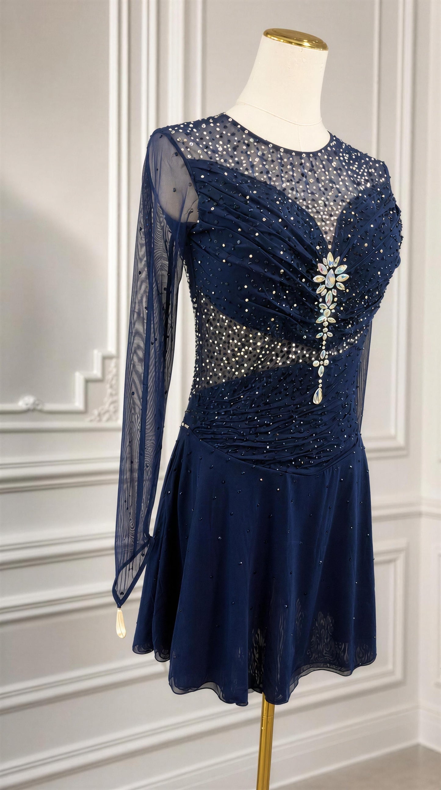 Adult Medium Navy freestyle dress